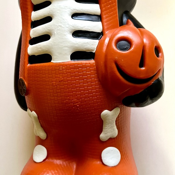 Skeleton pumpkin blow mold - Picture 2 of 2